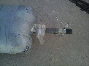 عبوة ناسفة وضعت في سوق دارس2