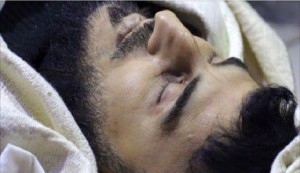 الصور الاولى لزهران علوش بعد مقتله1