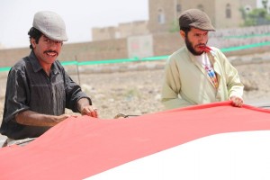 استعدادات فعالية مرور عام على العدوان (12)