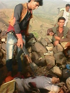 مقاومة المخلافي على طريق داع