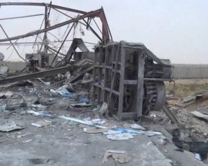 مجزرة العدوان عبس حجة مصنع تعبئة المياه (1)