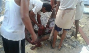 مجزرة العدوان عبس حجة مصنع تعبئة المياه (14)