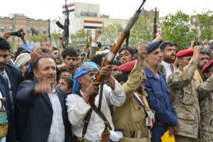 مسيرة رفض الاستعمار ومشروع الحصار صنعاء  (15)