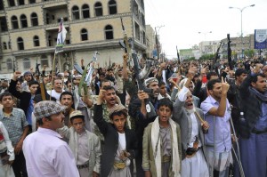 مسيرة رفض الاستعمار ومشروع الحصار صنعاء  (7)