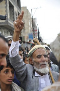 مسيرة رفض الاستعمار ومشروع الحصار صنعاء  (8)