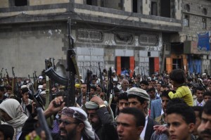 مسيرة رفض الاستعمار ومشروع الحصار صنعاء  (9)