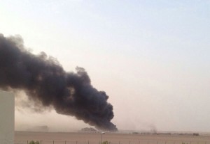 تدمير آليات العدوان بمأرب