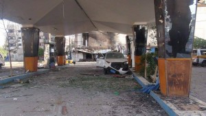 استهداف جسر المصباحي وجسر بني مطر (12)