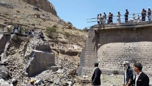 استهداف جسر المصباحي وجسر بني مطر (5)