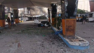 استهداف جسر المصباحي وجسر بني مطر (8)