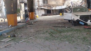 استهداف جسر المصباحي وجسر بني مطر (9)