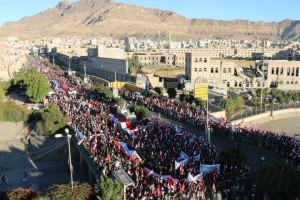 احتفال جماهيري في ذكرى الجلاء 30 نوفمبر-ساحة باب اليمن-صنعاء (18)