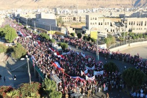 احتفال جماهيري في ذكرى الجلاء 30 نوفمبر-ساحة باب اليمن-صنعاء (20)