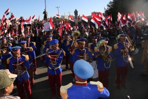 احتفال جماهيري في ذكرى الجلاء 30 نوفمبر-ساحة باب اليمن-صنعاء (3)