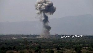 انفجار دبابة سعودية جيزان (4)