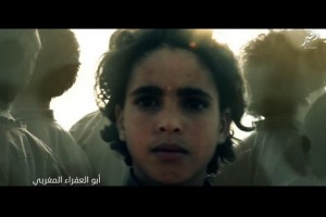 داعش يحتفي بطفل مغربي2