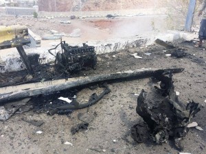 صور اغتيال محافظ عدن1