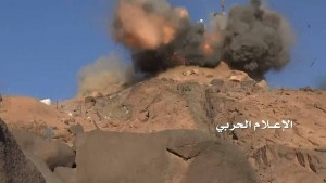 صور اقتحام وتفجير موقع الزور العسكري-نجران (6)