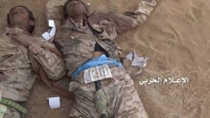 قتلى سعوديين ومرتزقة واليات مدمرة في منفذ الطوال جيزان (18)