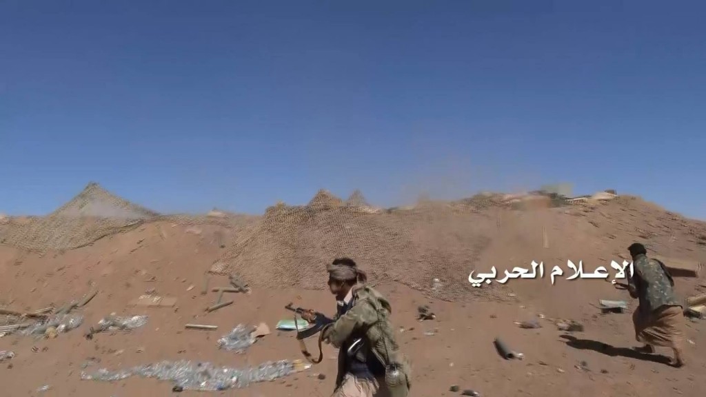 اقتحام موقع شرق الشرفة-نجران (12)