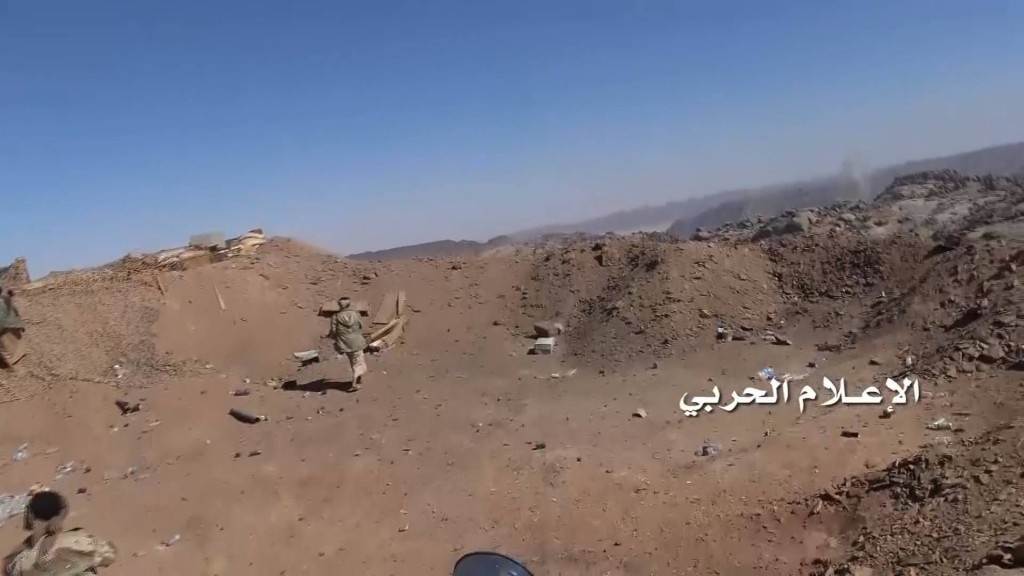 اقتحام موقع شرق الشرفة-نجران (5)