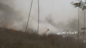 تدمير دبابة الخوبة جيزان (1)