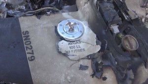 حطام طائرة استطلاع- تعز (2)