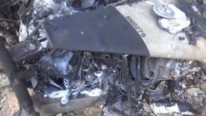 حطام طائرة استطلاع- تعز (8)