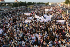 ابناء الحديدة يتظاهرون (1)