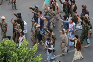 مسيرة احتجاج على مجزرة سوق نهم..العاصمة صنعاء 1مارس 2016 (15)