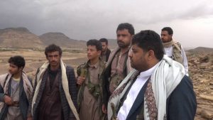 الحوثي يزور الأبطال في نهم2