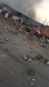 اقتراف طيران آل سعود مجزرةً بحق أبناء مدينة نجران1